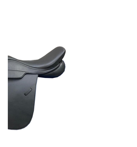 Juego de sillín de salto de cuero negro duradero de fabricante indio, diseño multiusos de estilo occidental para carreras de caballos, equitación inglesa - Product Image 3