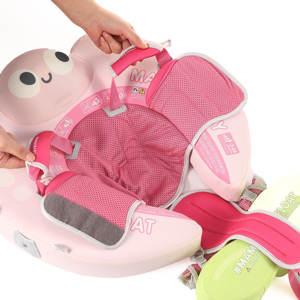 Bouée de bain <span class=keywords><strong>pour</strong></span> bébé en forme de tulipe avec auvent solaire, flotteur d'apprentissage sans air <span class=keywords><strong>pour</strong></span> bébé, idéal <span class=keywords><strong>pour</strong></span> la <span class=keywords><strong>plage</strong></span> et la piscine - Product Image 4