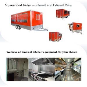 Fully Equipped 14ft <strong>Food</strong> <strong>Trailer</strong> <strong>Fast</strong> Mobile Kitchen for Pizza Coffee for Coffee Pizza <strong>Fast</strong> <strong>Food</strong> Truck Mobile Bar - Product Image 3