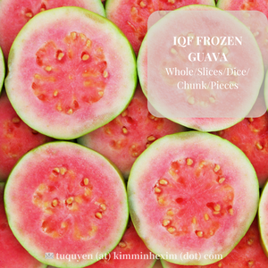 ชิ้นส่วนฝรั่งสีชมพู/สีขาวพรีเมี่ยมจากเวียดนามตัดสดพร้อมแพ็คจำนวนมากและบรรจุสูญญากาศสำหรับการส่งออก - Product Image 1