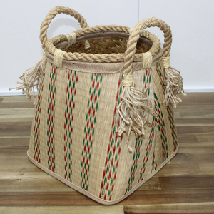 Artex Dong Thap Handmade <b>Wicker</b> Storage <b>Baskets</b> Palm Leaf Crafts Kitchen Containers and <b>Gift</b> Boxes - Product Image 2