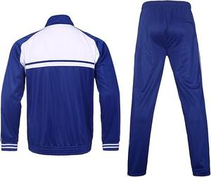 Chándales personalizados de alta calidad para hombre, chándal de 2 piezas para hombre, conjunto informal atlético para correr, cálido, conjunto cortavientos con cremallera completa 2025 - Product Image 2