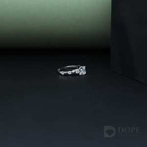 Precioso diseño único de corte princesa para damas con Plata de Ley 925 para fiesta, función, regalo para ella - Product Image 5