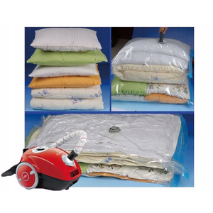 Sac de rangement sous vide fonctionnel en plastique 50x60 pour vêtements et aliments, idéal pour armoire et chambre - Product Image 6