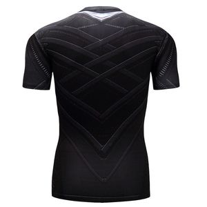 <b>Marvel</b> Custom <b>Men's</b> <b>T</b>-<b>Shirt</b> Digital Print Tee Gym Fitness High Elastic Muscle Top 100% Cotton Knitted Eco-Friendly Breathable - Product Image 3