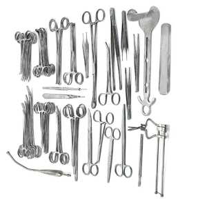 ชุดเครื่องมือผ่าตัดผ่าเปิดหน้าท้องแบบพื้นฐาน 50 ชิ้น ทำจากสแตนเลส สำหรับการผ่าตัดทั่วไป - Product Image 6