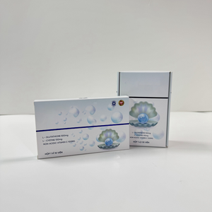 กล่องพิมพ์ลายส่วนตัวพร้อมชื่อและโลโก้ กล่องกระดาษสีงาช้างสำหรับบรรจุภัณฑ์เครื่องสำอางและผลิตภัณฑ์บำรุงผิว - Product Image 2