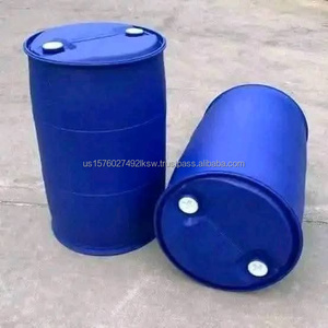Blue <b>Plastic</b> <b>Drum</b> Cylinder 30 Gallon Storage Container with Lid Recyclable Industrial Packaging Barrel - Product Image 3