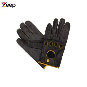 Gants en cuir imperméables pour hommes, pour la conduite et l'usage quotidien, doux, durables, respirants, avec une bonne adhérence, toutes saisons 2026 - Product Image 1