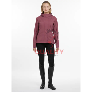 Veste d'entraînement équestre en gros tissu extensible imperméable respirant de qualité supérieure coupe ergonomique veste d'équitation élégante - Product Image 2