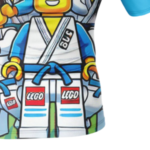 MMA Rash Guard Concevez votre propre chemise de compression à sublimation Logo personnalisé Chemises de gymnastique à manches longues pour adultes BJJ Rash Guard - Product Image 3