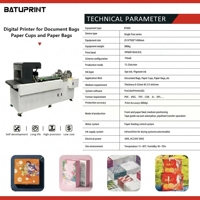 Impresora Digital de Una Sola Pasada para Vasos de Papel, Impresora para Tazones de Papel, Impresora para Toallas de Papel
