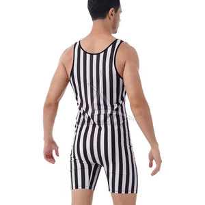 High Quality <b>Men</b> Wrestling <b>Singlet</b> Wholesale Custom New Arrival Wrestling Wear Spandex/Polyester Breathable Quick Dry - Product Image 2