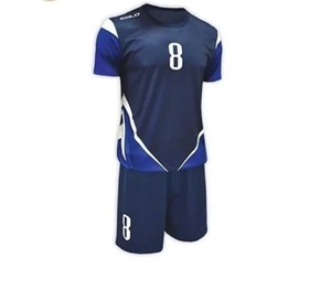 Ensembles d'uniformes de football 100% polyester à col en V personnalisés pour hommes femmes Articles sublimés sur mesure avec logo de haute qualité pour hommes - Product Image 3