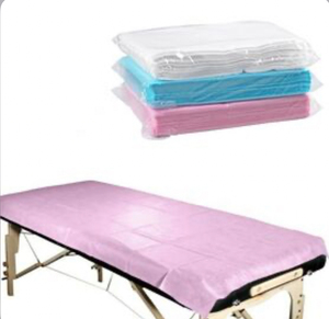 Disposable Non-Woven Flat Bed Sheet Massage <b>Table</b> <b>Cover</b> Breathable Skin Friendly <b>Waterproof</b> for Spa Hotel Home Hospital - Product Image 3