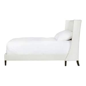 La cama Alica está tapizada en un estilo moderno, se ve hermosa y también está hecha de alta calidad AQMA para hoteles Villa Apartment Resorts - Product Image 4