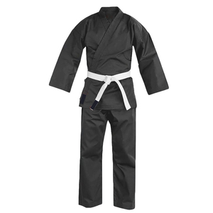 Conjuntos de Uniformes de Karate Unisex de Poliéster/Algodón, Tela Transpirable, Mejora la Postura y el Enfoque Durante la Práctica, Ajuste Cómodo - Product Image 1