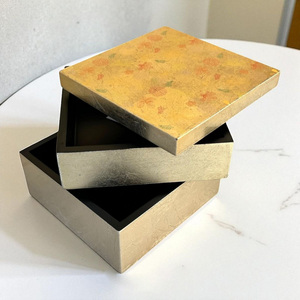 Juego de cajas lacadas de gran calidad hechas a mano en cajas de laca de Vietnam para almacenar baratijas de regalo - Product Image 5