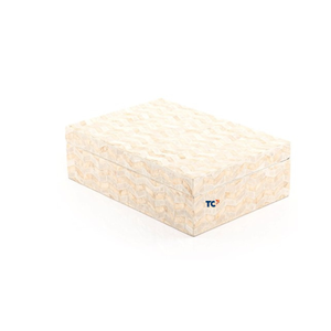 Haute qualité vietnamien luxe mère perle mosaïque laque boîtes à mouchoirs Rectangle meilleur vendeur boîte à bijoux en bois pour usage alimentaire fabriqué - Product Image 5