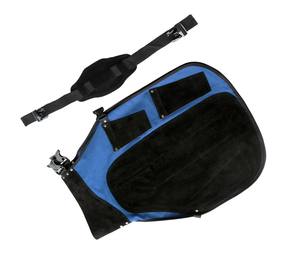 Delantal de pezuñas ajustable de cuero hecho a mano cómodo de TARIQ MFG CO CE ISO EU - Product Image 4