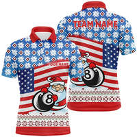 Chemise de billard personnalisée, tricotée, sportive, de haute qualité, en coton et polyester, maillot de club de snooker, séchage rapide, respirant, design imprimé