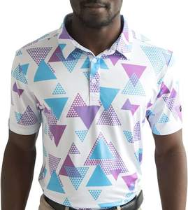 Vente en gros de polos vierges unisexes avec logo de marque personnelle imprimé brodé sur mesure polos décontractés pour hommes - Product Image 1