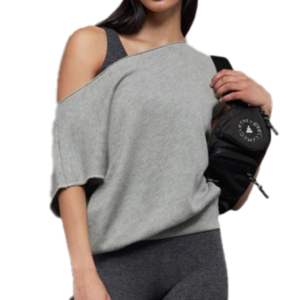 Nouveau sweat-shirt à épaules personnalisé décontracté à manches longues col rond tissu naturel écologique respirant Logo personnalisé imprimé femmes - Product Image 4