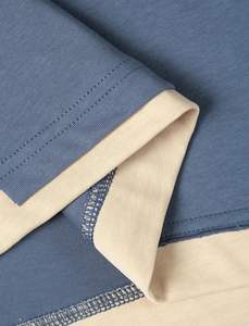 เสื้อยืดลำลองแนวสตรีทผ้าคอตตอน100% โลโก้ด้านหน้าทรงหลวมเข้ารูป - Product Image 5