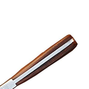Couteau de chef de cuisine personnalisé manche en acier couteaux damas manche en bois fait main prix inférieur couteau de chef de taille personnalisée - Product Image 3
