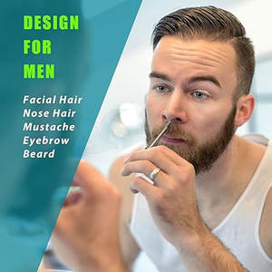 Ciseaux de poils du visage légers de nouveau style Ciseaux de poils du visage de vente directe d'usine en stock - Product Image 6