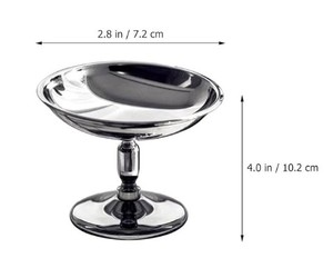 Metal Dessert Bowl Stainless Steel Ice Cream Fruit Bowl Mousse Cups Dessert for Serving Salad Fruit Pudding - Product Image 5