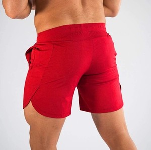 Pantalones cortos de playa para hombre, pantalones cortos de gimnasio personalizados, pantalones cortos casuales personalizados y tallas grandes de algodón personalizados al por mayor - Product Image 3