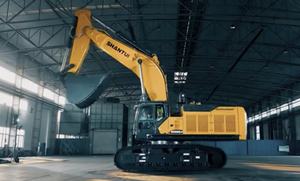 98Ton SE980LCW Excavadora sobre orugas 65CBM Cubo Motor importado Fábrica de alto rendimiento - Product Image 3