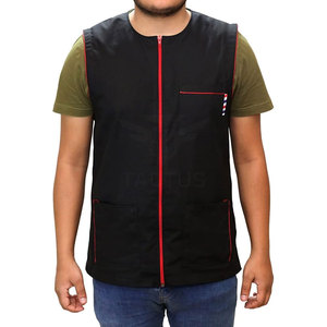 เสื้อกั๊กช่างตัดผม ซาลอน เอสเซนเชียล ทนทาน ผ้าเนื้อน้ำหนักเบา สวมใส่สบาย ใช้งานได้อย่างมืออาชีพ - Product Image 2