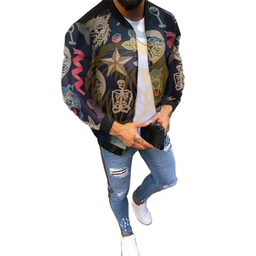 Men Versity Jacket Fall Winter Clothing 2022 Fleece Versity Jacket Men Street Wear Style Sublimation Jacket