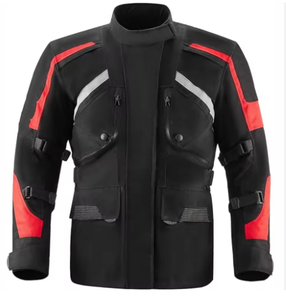 Veste de moto et de course automobile coupe-vent pour hommes et femmes OEM/ODM Matériau textile d'approvisionnement d'usine pour la course - Product Image 1