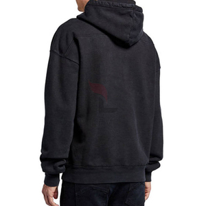 Sudadera con capucha de algodón pesado personalizada OEM French Terry Fleece totalmente Chenille bordado sudaderas invierno básico algodón mezclado - Product Image 2