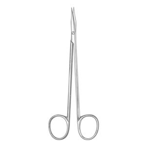 Instrumentos oftálmicos Tijeras de IRIS Curvadas 10,5 cm Tijeras de IRIS Curvadas Delicadas Tijeras de estrabismo Modelo Bonn Rectas 12 Cm - Product Image 2