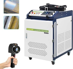 Machine de nettoyage au laser à impulsions sans contact DMK, niveau de sécurité élevé, nettoyeur laser à fibre portable pour l'élimination de la rouille sur les surfaces métalliques - Product Image 4
