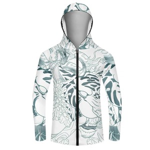 Camisas de Pesca Transpirables de Secado Rápido con Protección Solar UPF 50+, Diseño Personalizado, Sudadera con Capucha y Máscara, Ropa de Pesca, Fácil de Lavar - Product Image 6