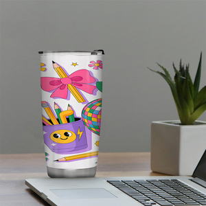 Tazza Termica da Viaggio in Acciaio Inox 20oz, Regalo Personalizzato OEM/ODM per la Festa degli Insegnanti e la Laurea - Product Image 6