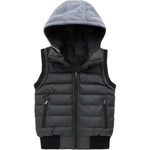 Chaqueta de lona acolchada para hombre, diseño nuevo 2025, cuello alto, cierre frontal con cremallera, resistente al viento, talla grande, estilo urbano, color liso - Product Image 1