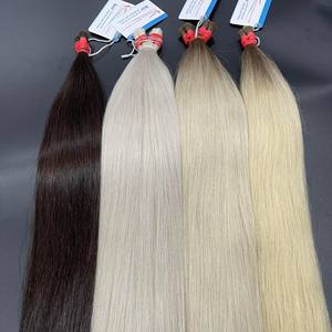 Producto más vendido, cutícula completa alineada, extensiones de cabello humano vietnamita, cabello humano a granel para trenzar - Product Image 2