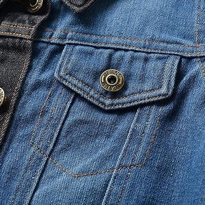 Colour Denim <b>Jacket</b> Black and Blue <b>Children</b> Baby Girls Outwear Jean Denim Coats Kids Denim <b>Jacket</b> - Product Image 4