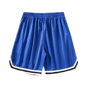 Pantalones cortos deportivos de verano para hombre, informales, sueltos, transpirables, de seda helada, de secado rápido, cinco puntos, elásticos, nuevos, de baloncesto sólido medio, deportes en pareja - Product Image 6