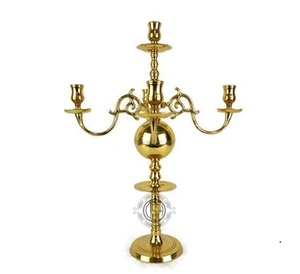 Meilleur prix Candélabre en métal Décoration intérieure et extérieure de la maison Support de bougie de mariage - Product Image 4
