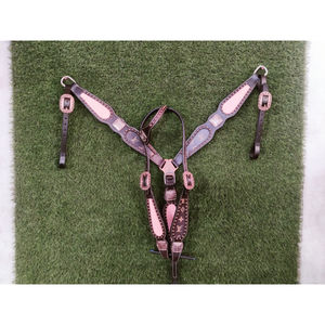 ม้าบังเหียนตะวันตกขนาดเต็ม headstalls ตะวันตกและบังเหียนม้าออกแบบตะวันตก - Product Image 6