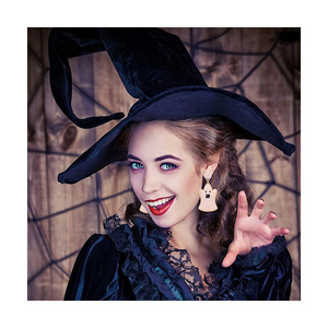 Meilleur prix femmes nouvelle mode bijoux ethniques fait à la main plaqué or gland boucles d'oreilles long fil de soie cristal strass géométrique - Product Image 1