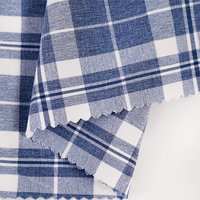 Nouveau tissu de chemise en laine de mer tissée écologique à carreaux, origine Taïwan CP2