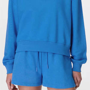 Venta al por mayor de alta calidad de las señoras pantalones cortos para correr logotipo personalizado entrenamiento gimnasio y yoga desgaste pantalones cortos para mujeres disponibles en todos los colores - Product Image 6